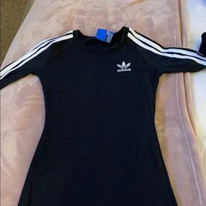 Black adidas dress